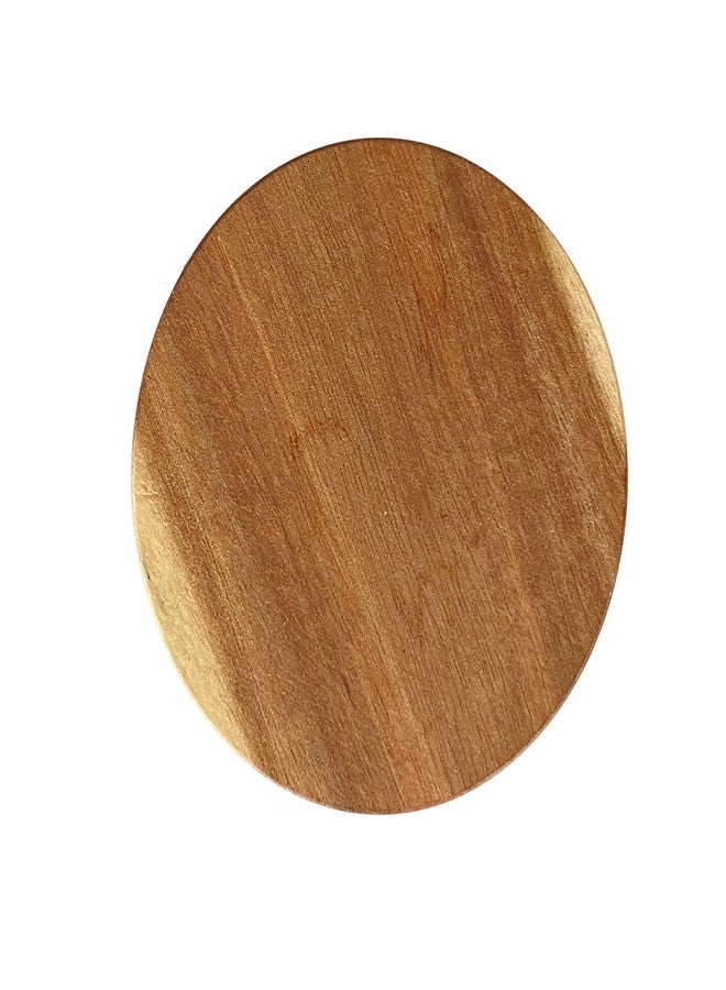 Cregugua 36 Pack Acacia Wood Drink Coasters, 3.68 Inch Round Wooden Acacia Wood Cup Coasters - Image 2